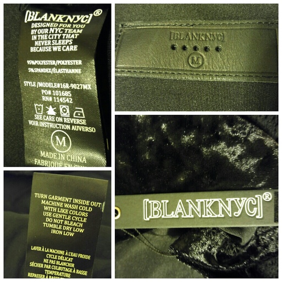 💎NWT BLANKNYC Black Velvet Jacket - Picture 2 of 8
